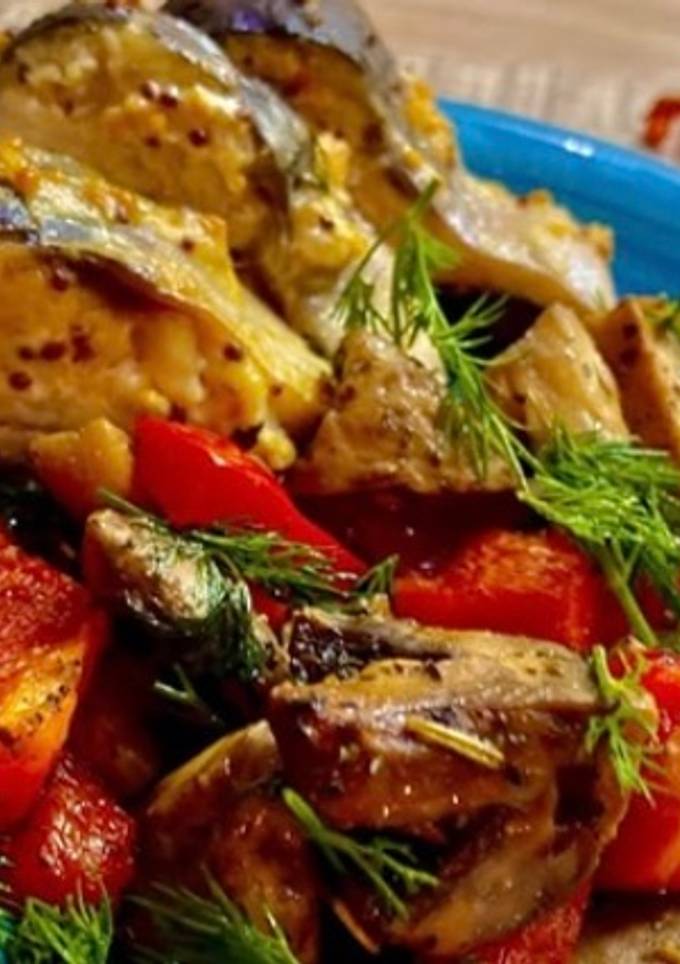 Ніжна скумбрія з овочами в духовці! Вдалий вибір для обіду, вечері або святкового меню!