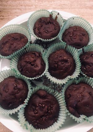 Foto di Muffin pera e cioccolato