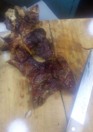 A picture of Nyam chom.