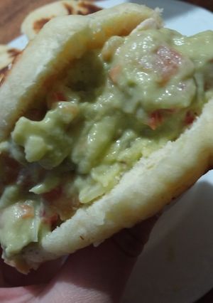 Una foto de Arepas andinas