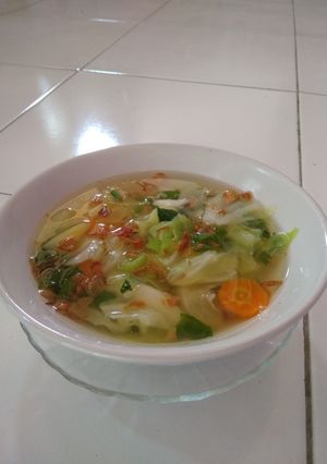 Foto resep Sayur sop kilat simple