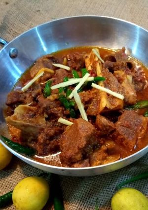 A picture of Highway Mutton Karahi.