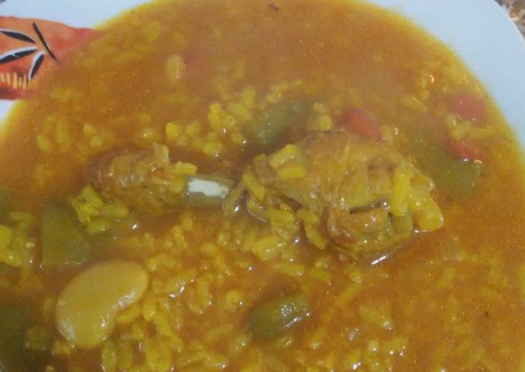 Arròs caldós (arroz caldoso)