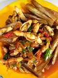 426. Kerang Bambu Saos Padang