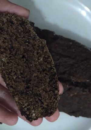 Una foto de Budín de algarroba integral vegano