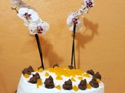 Una foto de pastel tres leches