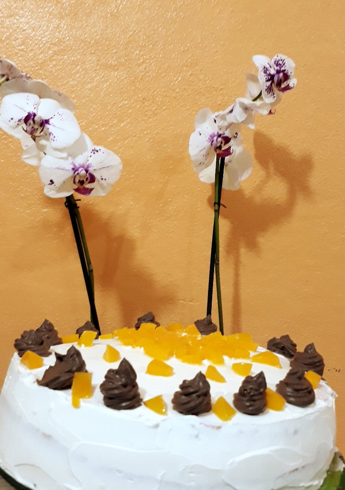 Una foto de Pastel de Tres leches