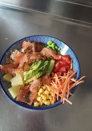 Una foto de Ensalada "pesadita"