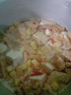 Foto resep Sambel goreng tahu, rambak dan kentang