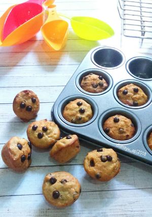 Foto resep Banana muffin no mixer #rabubaru 03