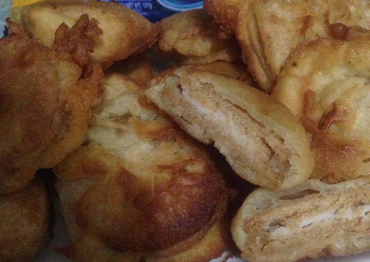 Fredo golden (fried oreo ) tanpa tepung pancake
