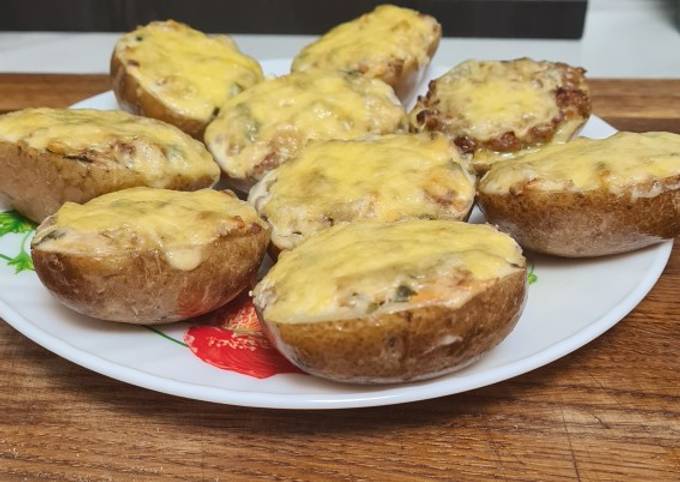 Картофельные лодочки с начинкой - пошаговый рецепт с фото на taimyr-expo.ru