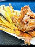 Gamberoni Croccanti con Verdure al Forno