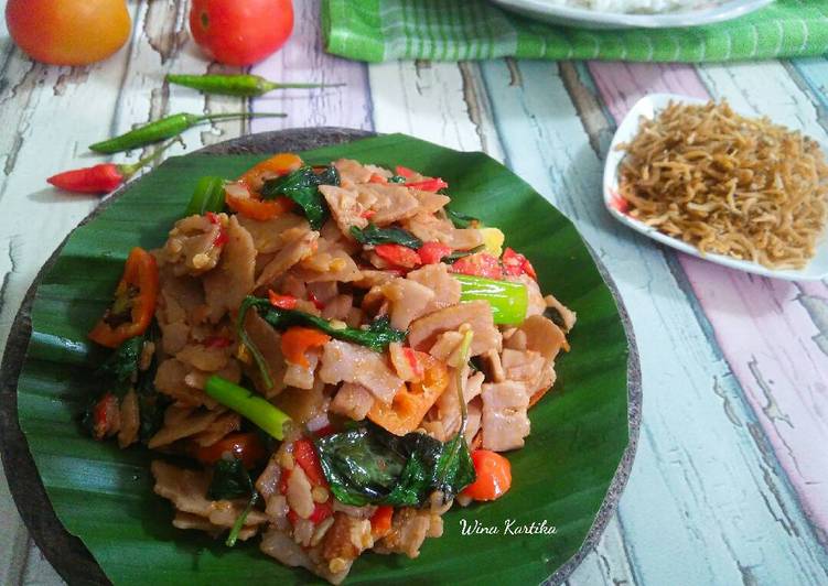 Resep Kadedemes / Oseng Kulit Singkong Anti Gagal