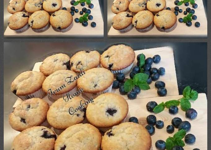 Recipe of Perfect 🍒🥞Blueberry Muffin🍒🥞🍒