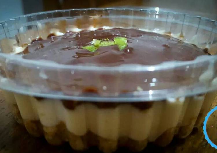 Tortinha de limão com ganache