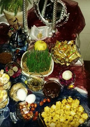 عکسی از دستور سفره هفت سین
