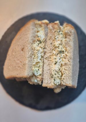 Una foto de Sándwich de Huevo