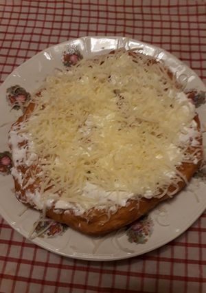 Hidegen kőtt lángos recept fotója