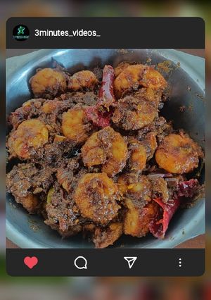 A picture of Pepper Prawns Fry.