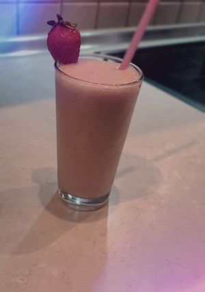 Φωτογραφία της συνταγής Smoothie φράουλα 🍓 πορτοκάλι 🍊