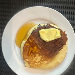 A picture of Easy Luxary Breakfast Souffle Pancakes - Wooweee What a Treat but so simple can everyday :P ENJOY :P.