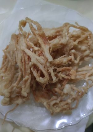 Foto resep Jamur enoki krispi