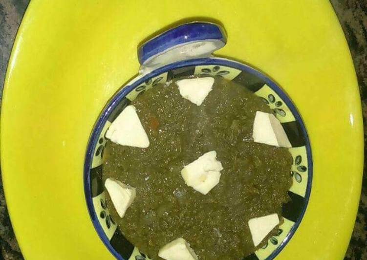 creative Palak paneer Recipe | Quick to make Palak paneer Super Quick Homemade