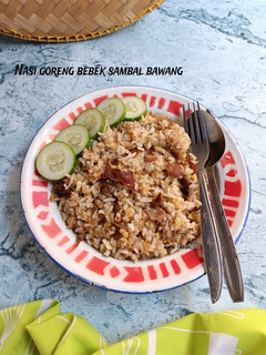 Foto resep Nasi goreng bebek sambal bawang