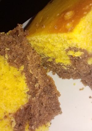 A picture of Pineapple chocolate cake.