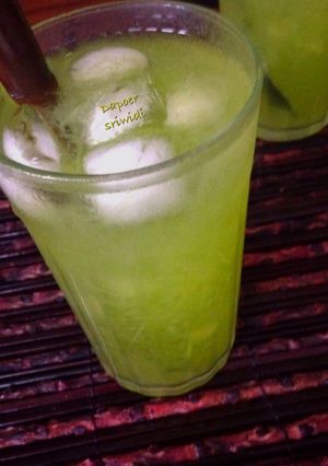 Foto resep Es melon serut