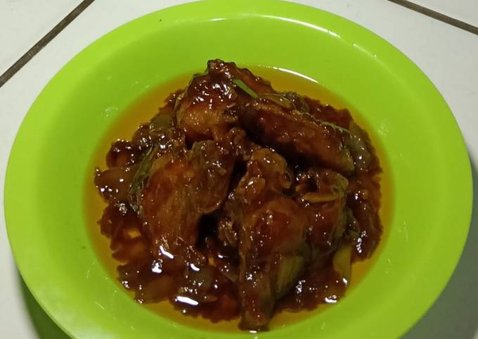 Ayam Goreng Saos Mentega Ala Resto