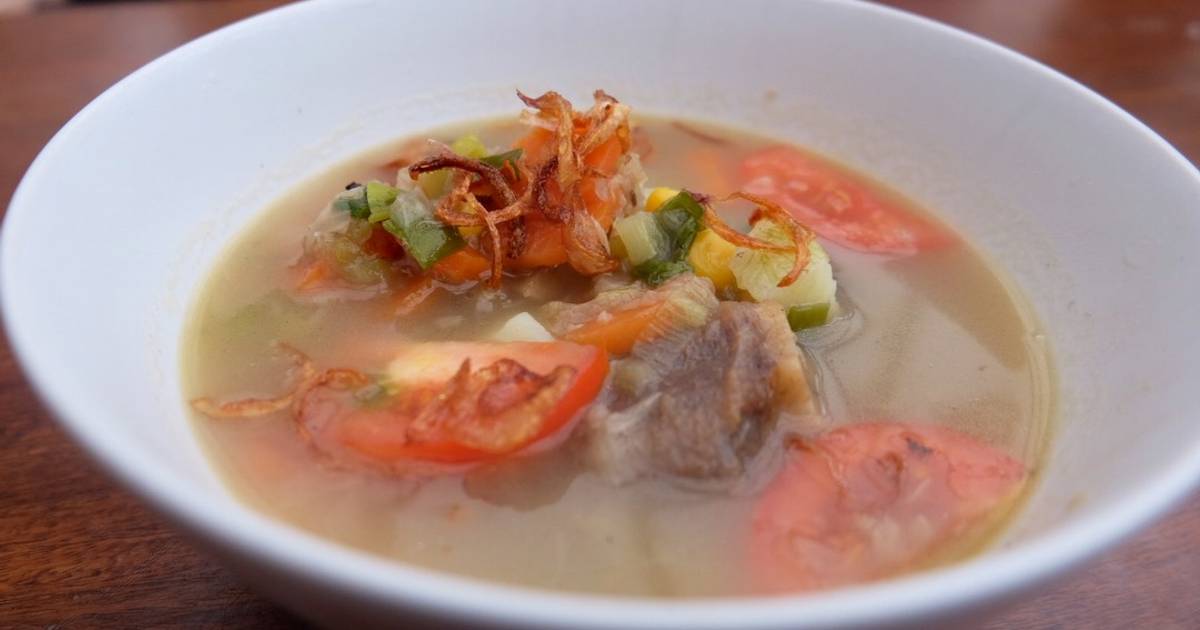 Resep Sop Buntut Oxtail Soup Oleh Aldilia Wyasti Pratama Cookpad