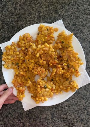 Foto resep Bakwan Jagung Udang Manado