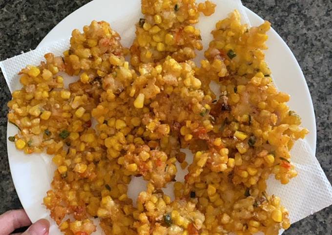 Standar Bagaimana cara bikin Bakwan Jagung Udang Manado  menggugah selera