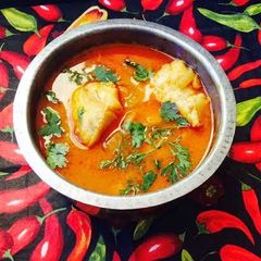 A picture of Zesty Fish Curry.