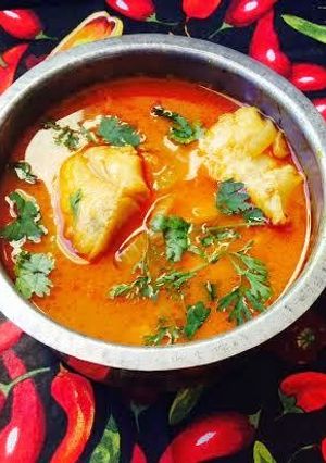 A picture of Zesty Fish Curry.