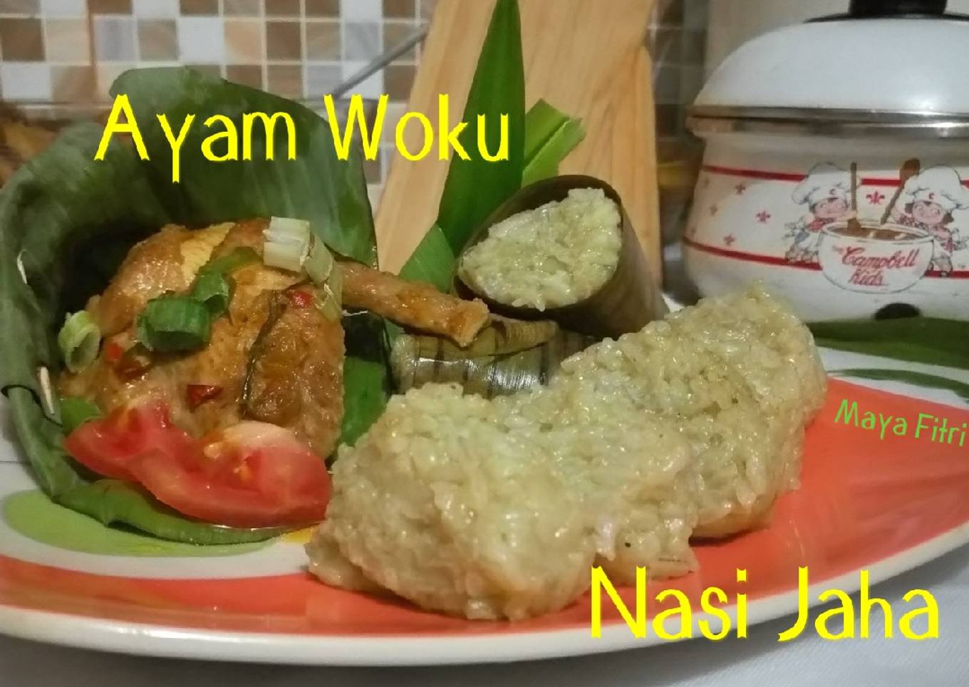 Nasi Jaha ft Ayam Woku