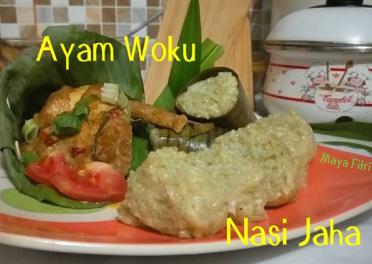 Resep Nasi Jaha ft Ayam Woku, Enak