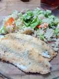 Milanesas de Pejerrey. Muy simple y saludable