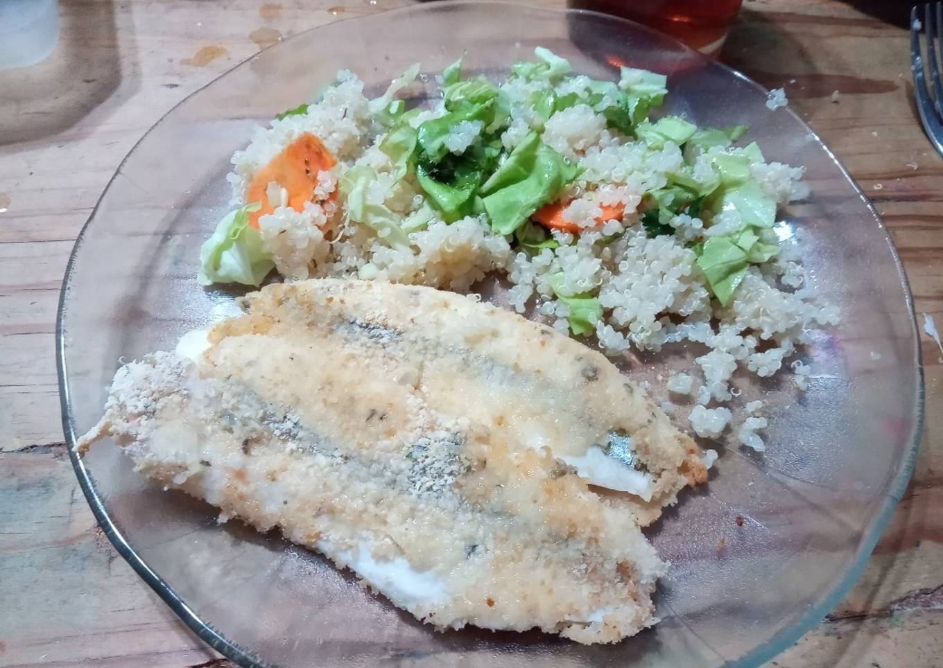 Milanesas de Pejerrey. Muy simple y saludable