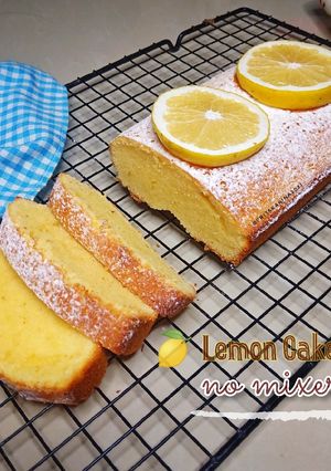 Foto resep Lemon Cake (No Mixer)