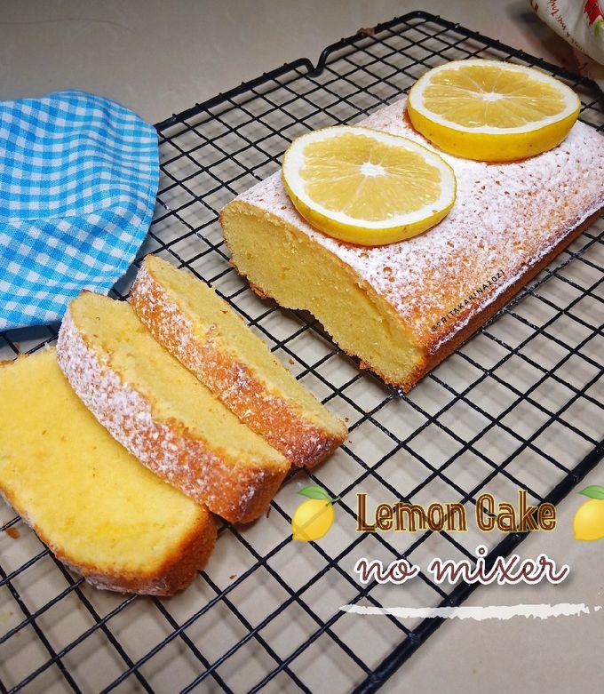 Foto resep Lemon Cake (No Mixer)