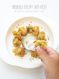 Foto resep Brokoli Crispy Saus Keju - MPASI