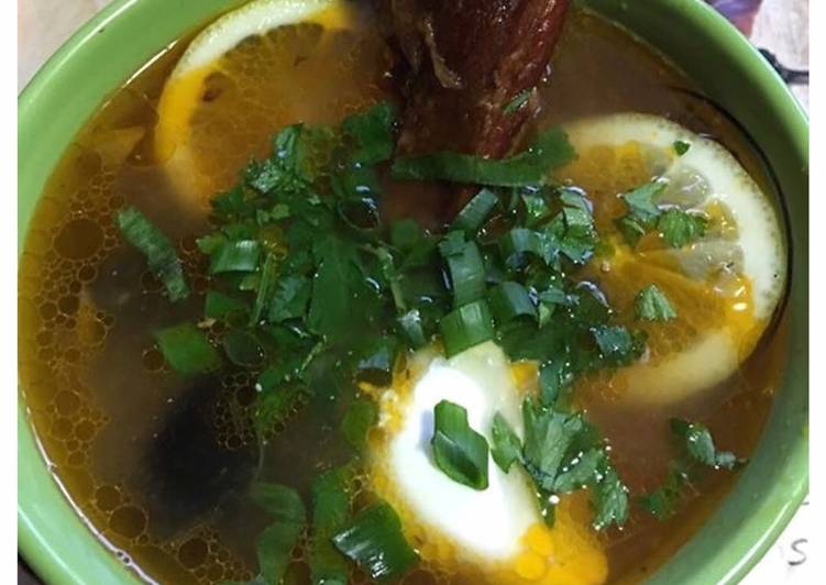 How to Prepare Delicious Солянка с копчёностями - самый быстрый, ароматный и вкусный вариант этого супа