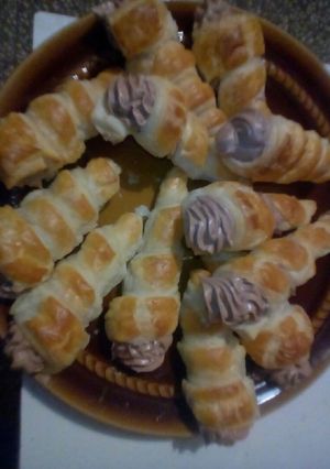 Tejszínes-nutellás roló recept fotója