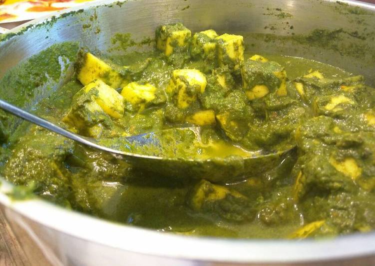 easy recipe for Saag Paneer | how to make good Saag Paneer