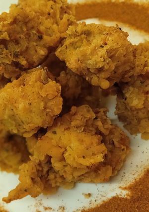 Una foto de Pochoclos de pollo