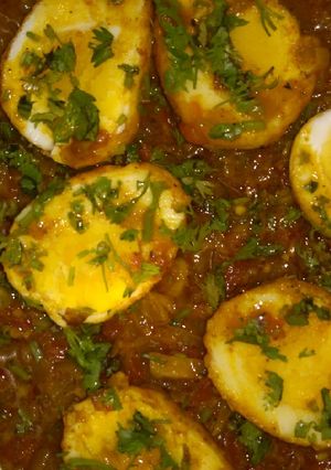 A picture of Egg masala.
