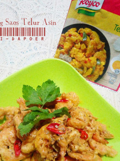 Foto resep Udang Saos Telur Asin (Bukan Endors😉)